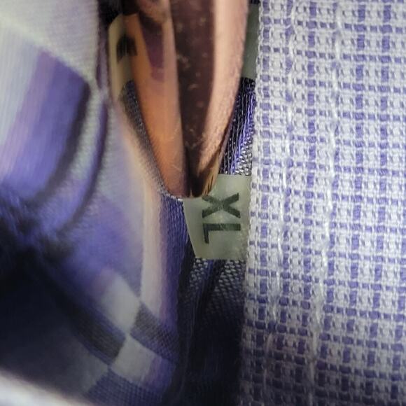 Bugatchi Shirt Purple Pattern Button Down Shirt XL 572 - Picture 9 of 14